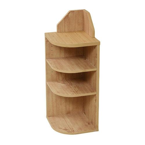 ＪＫプラン　カウンター下収納 コーナーラック カントリーデザイン 三角ラック 3段 ラック キッチン...