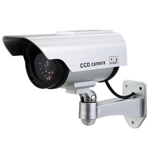 アーテック　防犯ダミーカメラ(ソーラーパネル搭載タイプ)ステッカー付