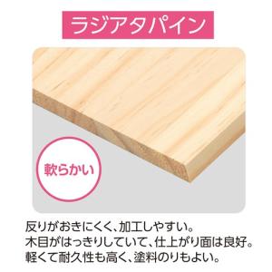 アーテック 丸米商会 ラジアタパイン集成材 9...の詳細画像2