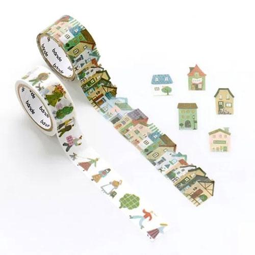 ｂａｎｄｅ　マスキングロールステッカー/テープ やさしさ色の街