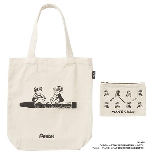 日本出版販売　Old Resta BIG TOTE BAG  PENTEL CRAYON ビッグ ト...