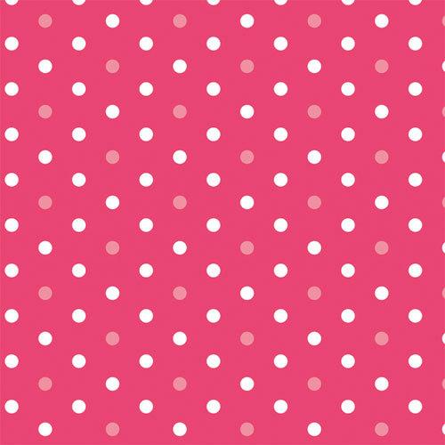 ササガワ　包装紙　ドット柄　５０枚　　半才判　ミニョンピンク