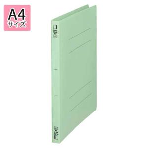 ビュートンジャパン　フラットファイルＰＰ　Ａ４判タテ型　表紙幅ワイド（ＰＰ表紙）（背幅１８ｍｍ）（グリーン）