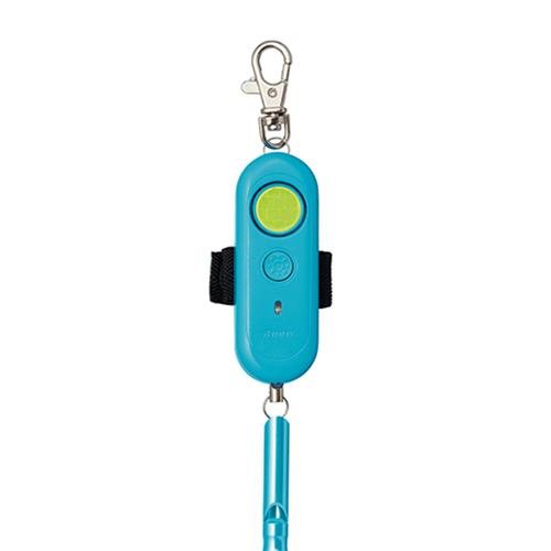 レイメイ藤井　電池切れお知らせライト付防犯ブザー（ブルー）