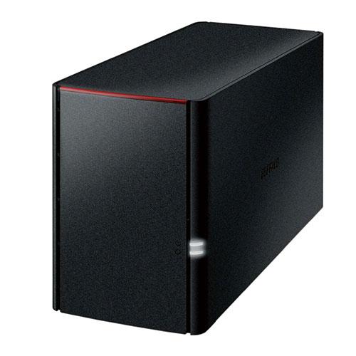 バッファロー　ネットワーク対応ＨＤＤ（ＮＡＳ）　ＬｉｎｋＳｔａｔｉｏｎ　ＲＡＩＤ機能対応　ネットワー...