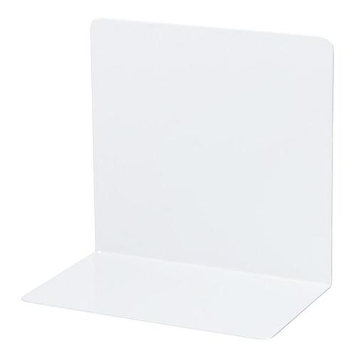 ソニック　ブックエンド　マグネット付　Ｌ型　ワイド（白）