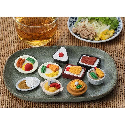 イワコー　おもしろ消しゴム　食堂消しゴム　１セット（６０個入）