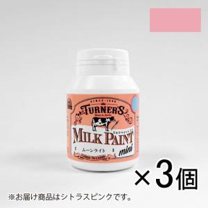 ターナー　ミルクペイントｍｉｎｉ　７０ｍｌ　ＭＫ０７００２７　１セット（３個入）（シトラスピンク）｜dotkae-ru02