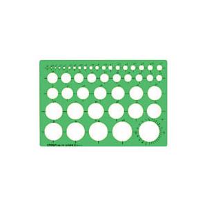 クラウン　テンプレート　円定規　４７穴　円定規