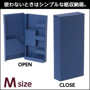 ナカバヤシ ライフスタイルツール ウォールボックスM 小物入れ フリーアドレス テレワーク 在宅勤務 オンライン会議（ネイビー）