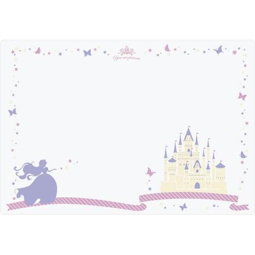 ●ミワックス　プリント学習デスクマット　デスクマット　学習机　小学生　プリンセス　