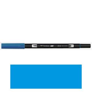 トンボ鉛筆　ＡＢＴ　デュアルブラッシュペン　水彩　マーカー　カラーペン　ツインタイプ　DUALBRUSH　単色（ライトブルー）｜dotkae-ru
