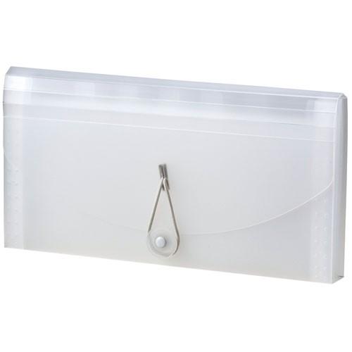 セキセイ　セマック　ドキュメントファイル　長３封筒サイズ　１３ポケット（ホワイト）