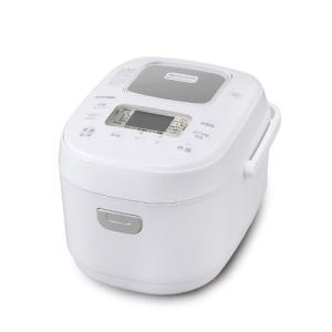 IRIS OHYAMA 炊飯器 3合 一人暮らし IHジャー炊飯器 銘柄炊き お