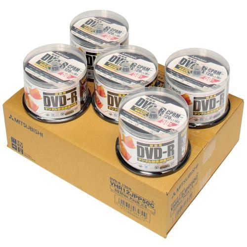 三菱ケミカルメディア　録画用　ＤＶＤ−Ｒ　１回録画タイプ　１−１６倍速対応