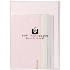 エトランジェ ディ コスタリカ レターセット A5 アソート フェザーワルツ 封筒5枚+便箋10枚