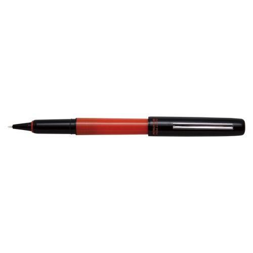 ●プラチナ万年筆　ソフトペン（本体色：赤）