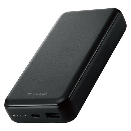 エレコム　直送　モバイルバッテリー　２口　（　ＵＳＢＡ　Ｔｙｐｅ−Ｃ　）　２００００ｍＡｈ　ＰＤ　お...