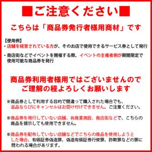 ササガワ 商品券 横書 ￥500 裏字入の詳細画像1