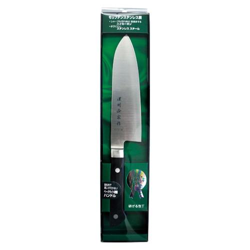 木村刃物　濃州正宗作　口金付三徳包丁