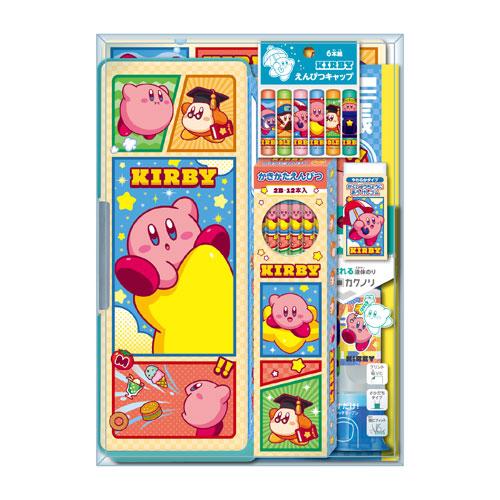 ショウワノート　新学期ギフトセット(クリスタルケース) 星のカービィ