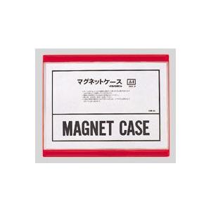 ●西敬　マグネットケース　軟質ＰＶＣ０．４ｍｍ厚　規格：Ａ４判（赤）｜dotkae-ru