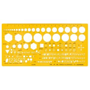 ウチダ テンプレート No852 電気定規 NO.852 電気 : どっとカエール