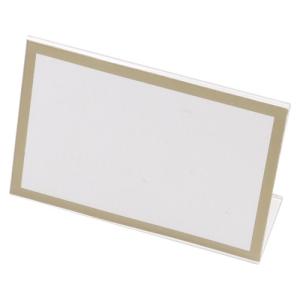 ●クラウン L型カード立 本体(再生PET樹脂製...の商品画像