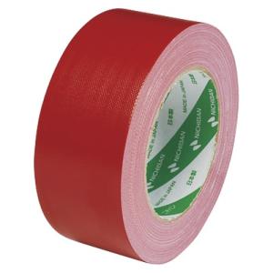 ●ニチバン　布カラーテープ　Ｎｏ．１０２Ｎ（赤）｜dotkae-ru