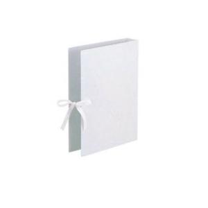 ●美濃商会　板目ファイル　Ａ４判タテ型　外ひも付（背幅１０〜１１０ｍｍ）（白）