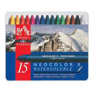 カランダッシュ　ネオカラー2　水溶性クレヨン　30色セット ネオカラー™II 水溶性パステル – 15色セット 創造性が無限に広がる