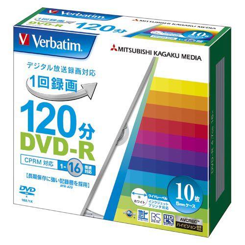 三菱ケミカルメディア　録画用　ＤＶＤ−Ｒ