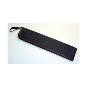 トモエ　そろばんケース 23桁用 ジーンズ青無地 NF3701（青）