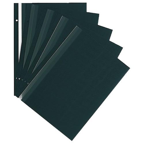 セキセイ　A4フリーアルバム　スペア台紙(A4判タテ型)（黒）