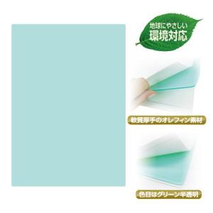 ○共栄プラスチック 硬筆用ソフト透明下敷 下敷き したじき B5判厚口
