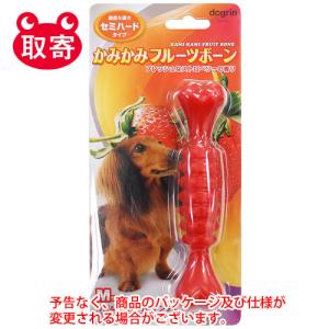 スーパーキャット　かみかみフルーツボーン　セミハード　Ｍサイズ　ストロベリー　ＤＭ４０７　ペット用品