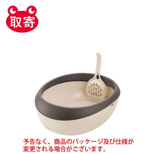 リッチェル　ラプレ　ネコトイレ　Ｓ　ダークグレー　ペット用品