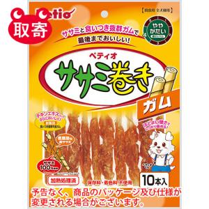 ペティオ　ササミ巻き　ガム　１０本入　ペット用品　フード　犬｜dotkae-ru