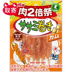 ペティオ　ササミ巻き　ガム　肉２倍祭　７本入　ペット用品　フード　犬｜dotkae-ru
