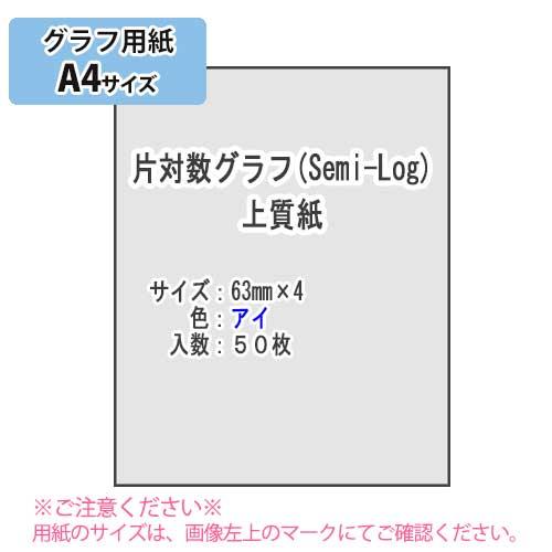 ＳＡＫＡＥ ＴＰ　片対数グラフ(Semi-Log) 上質紙81.4g/m2 A4 50枚（アイ）