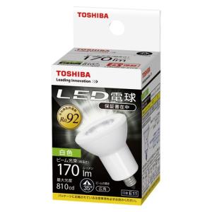 東芝　ＬＥＤ電球　ハロゲン電球形　広角タイプ　全光束２８０ｌｍ　ＬＤＲ３Ｗ−Ｗ−Ｅ１１／３｜dotkae-ru