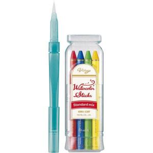 ぺんてる 全芯色鉛筆 水彩スティック 12色 スタンダードミックス GSS1-12ST mxn26g8 Amazon | ぺんてる 全芯色鉛筆 水彩スティック 12色 スタンダード