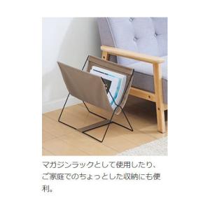 キングジム サイドバッグスタンド(ベージュ)の詳細画像1