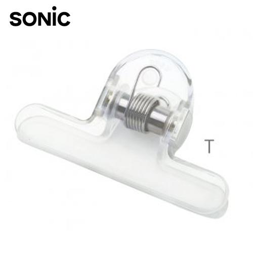 ソニック　オモクリップ ブック用 おもさでページキープ！　透明