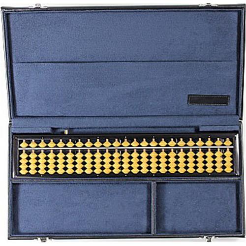 雲州堂　そろばん　ソロマチック　２３桁　ツゲ玉　柘植玉　ワンタッチ式　ハードケース付き