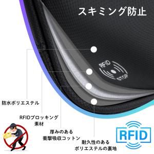 パスポートケース 首下げ スキミング防止 3w...の詳細画像4