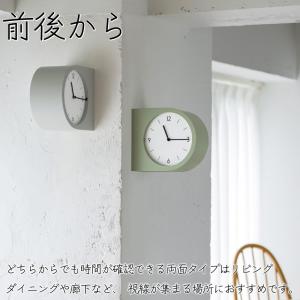 掛時計 おしゃれ 両面時計 壁掛け スイーブム...の詳細画像2
