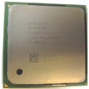 Intel P4 2.66GHz, 533MHz, 512K Socket-478 (RK80532...