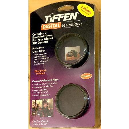 ティッフェン Tiffen デジタル Essentials Twin Pack カメラ レンズ フィ...