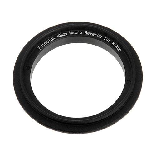 レンズ アクセサリ Fotodiox RB2A 49mm フィルター スレッドレンズ マクロリバース...